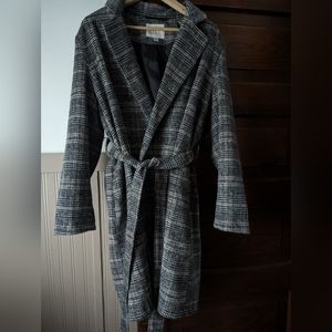 Target A New Day Plaid Wrap Coat